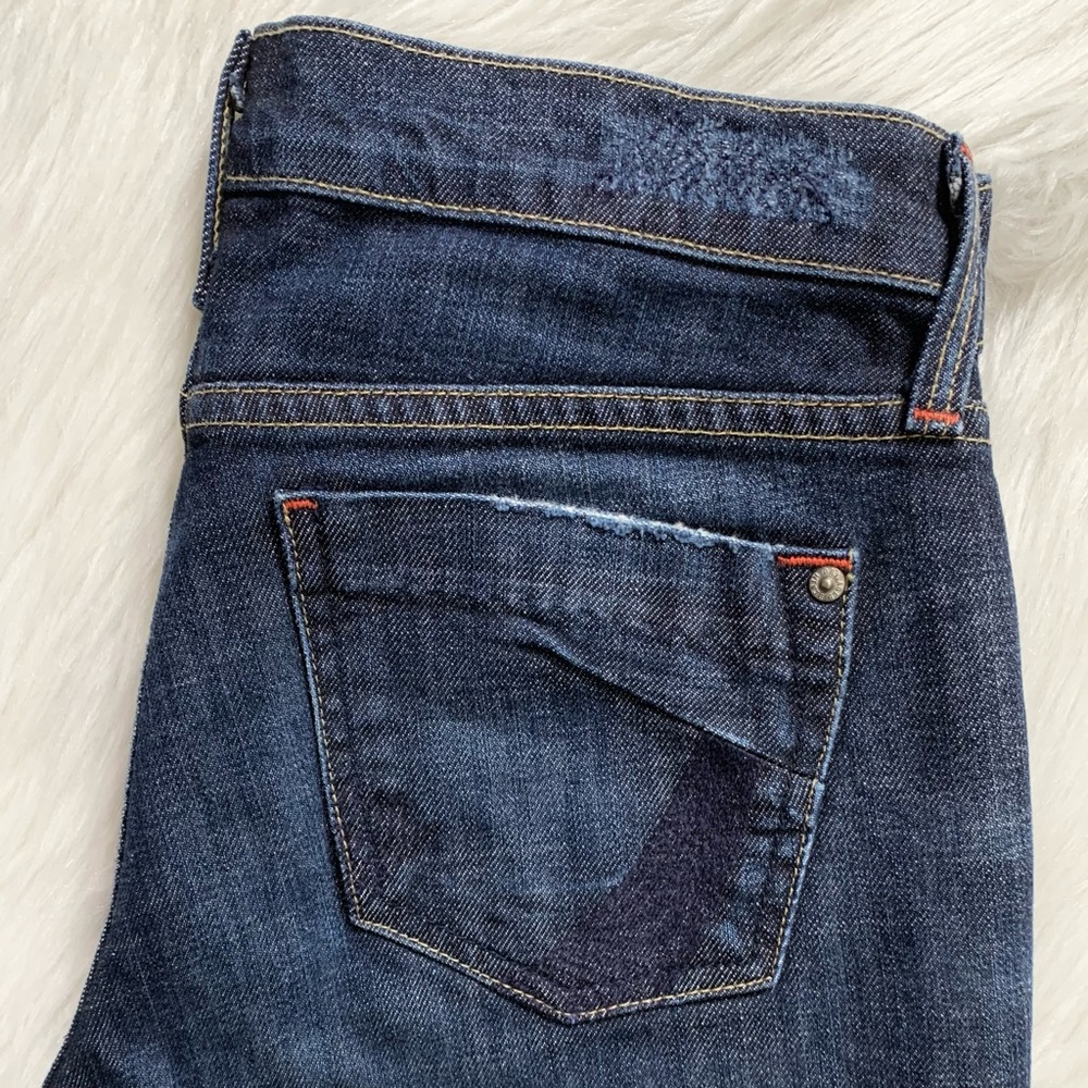 SOLD-James Jeans Cropped Dry Aged Denim Jeans - Picture 5 of 9